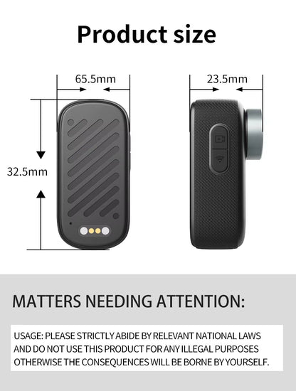 Mini Wifi Thumb Action Camera 4K Magnetic Sports Camera for Go Pro Style 360 Cycling Pov Recording Bodycam Thumb Action Camera S