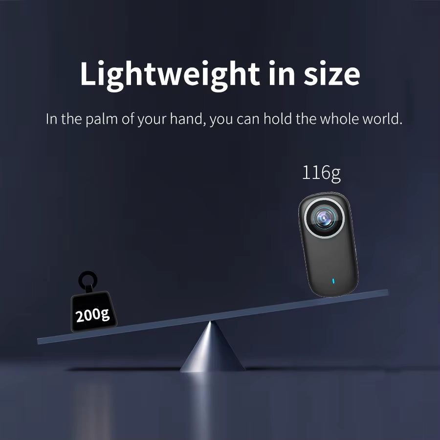 Mini Wifi Thumb Action Camera 4K Magnetic Sports Camera for Go Pro Style 360 Cycling Pov Recording Bodycam Thumb Action Camera S